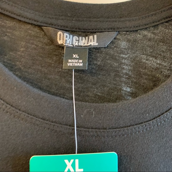 NWT XXL Nicole Miller Black Tiered Babydoll Dress - Picture 8 of 10